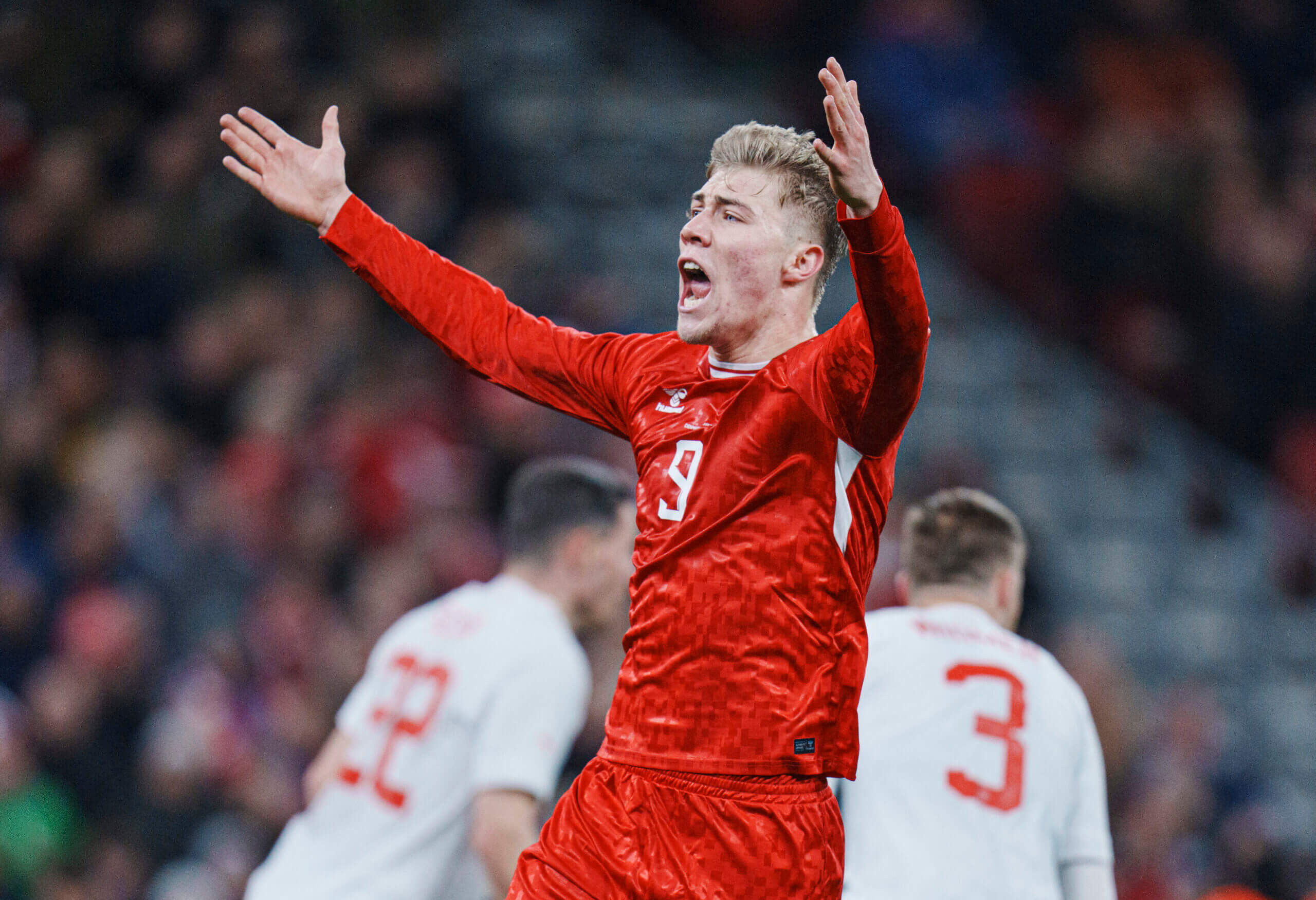 Rasmus Hojlund Denmark Euro 2024