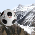 Adidas Euro Pass Official Match Ball of UEFA EURO 2008 in mountain setting