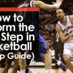 Euro step basketball move demonstration