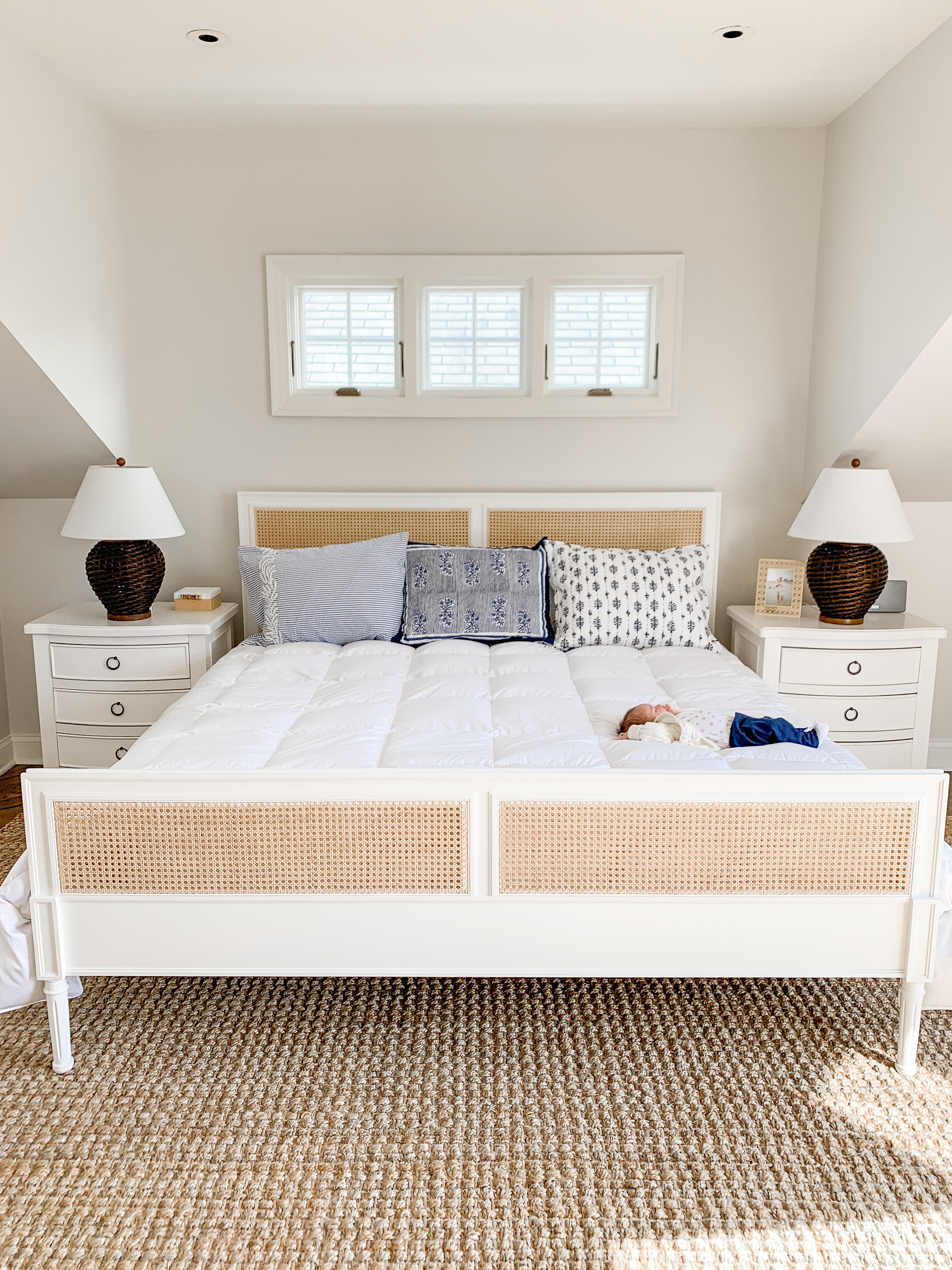 Master Bedroom Before Design with Serena & Lily