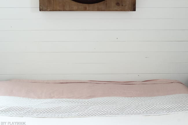 pillow layering sequence with euro shams, sleeping pillows, and decorative pillows