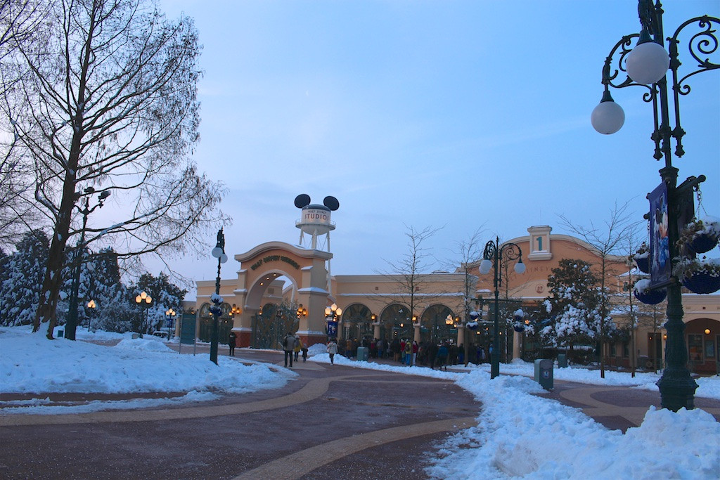 Walt Disney Studios Entrance Feels Like Outlet Mall