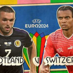 Scotland and Switzerland players framed for Euro 2024 coverage