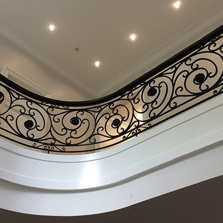 Interior Railing Design in Euro Architecture Style