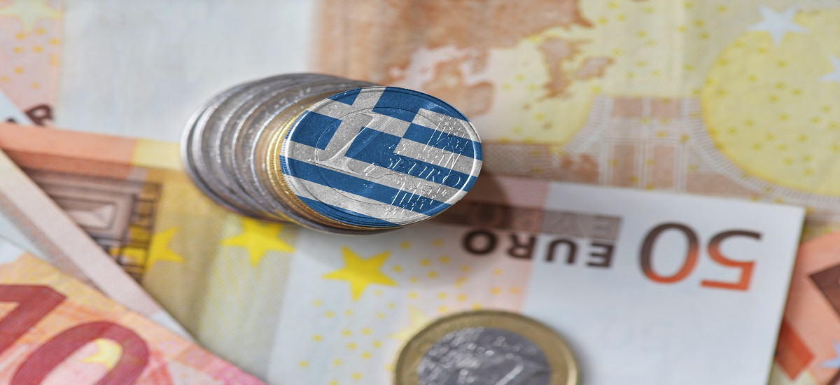 Euro coins and banknotes