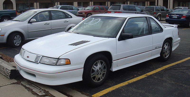 Chevrolet Lumina Z34 showcasing the sporty, high-performance variant of the Lumina lineup.
