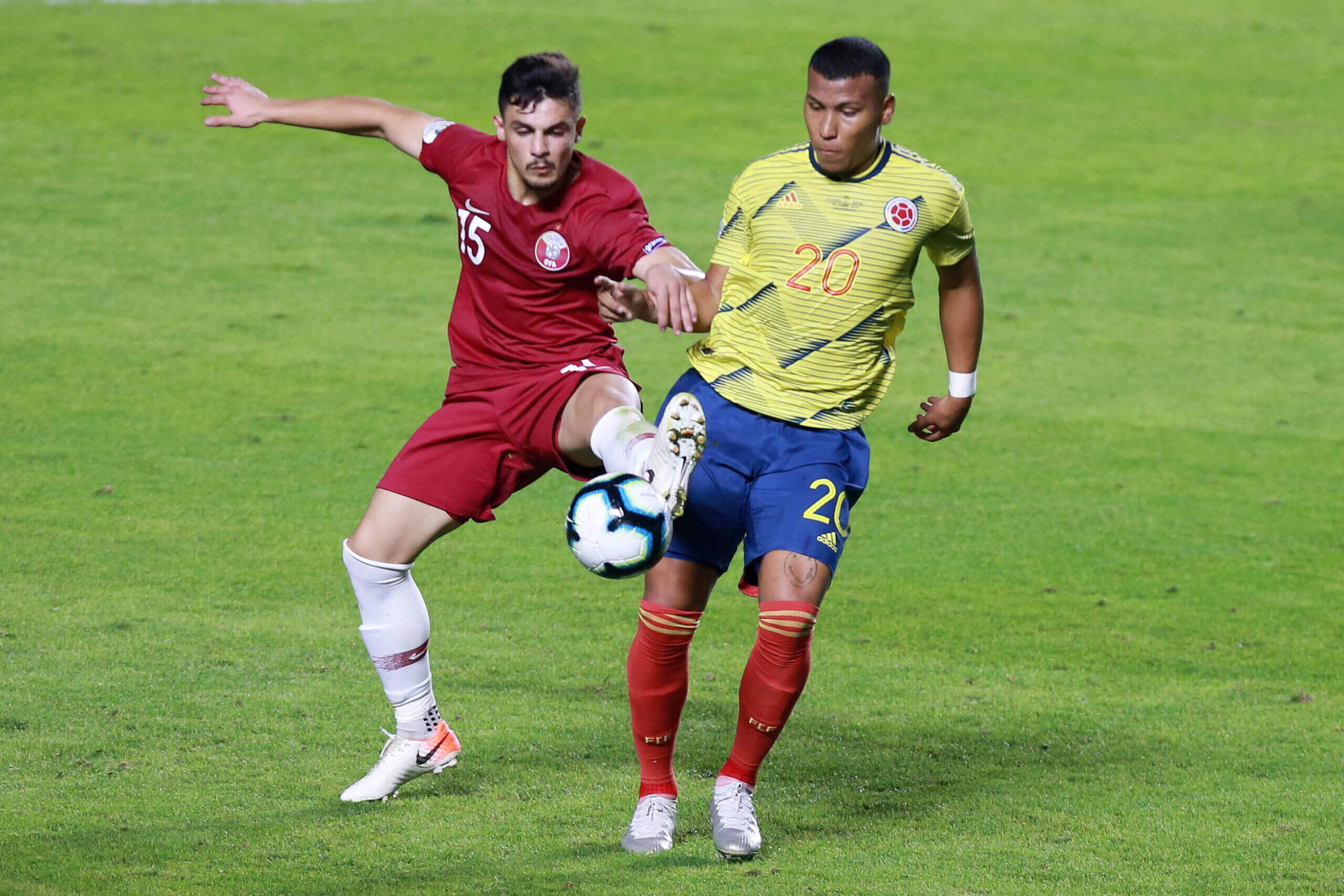 Qatar playing in the Copa America in 2019 (Alessandra Cabral/Getty Images)