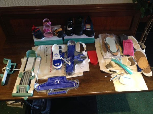 Measuring Feet for Shoe Size