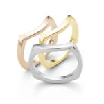 Euro shank square wedding rings - square wedding rings with a shaped design to fit perfectly, enhancing comfort and stability