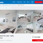 Apartment in Split Croatia, displaying real estate opportunities.